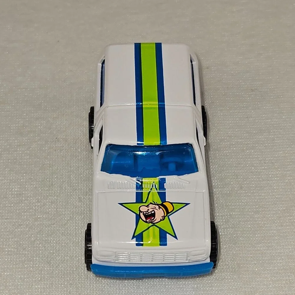 Racing‎ Champions Wimpy (Popeye) '80 Ford Bronco, White, Loose (K234)